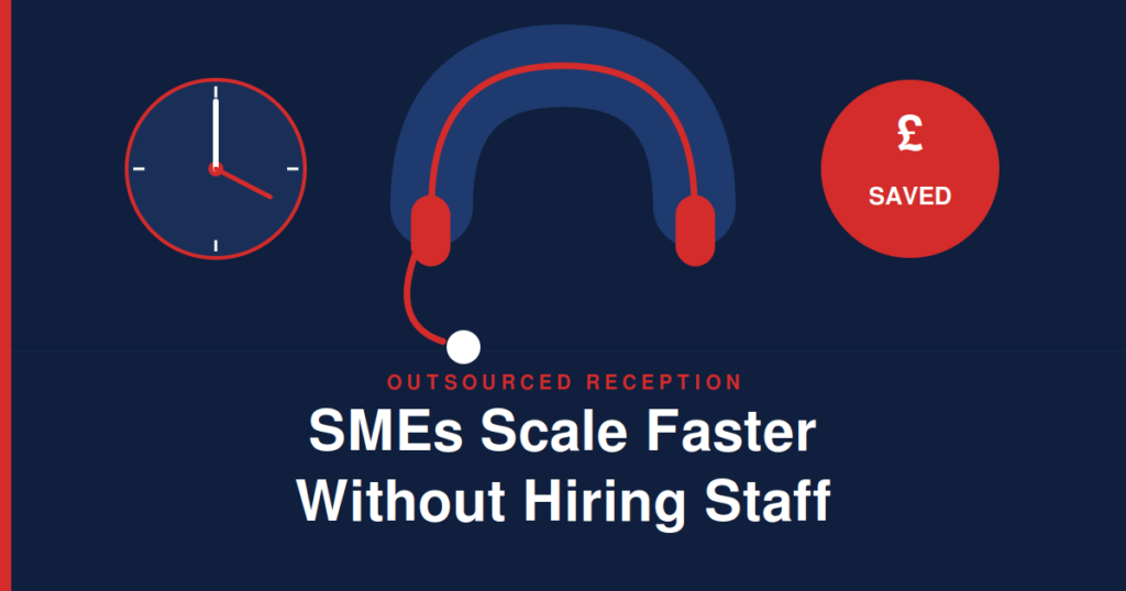 How Outsourced Reception Could Help SMEs Scale Faster Without Hiring Staff