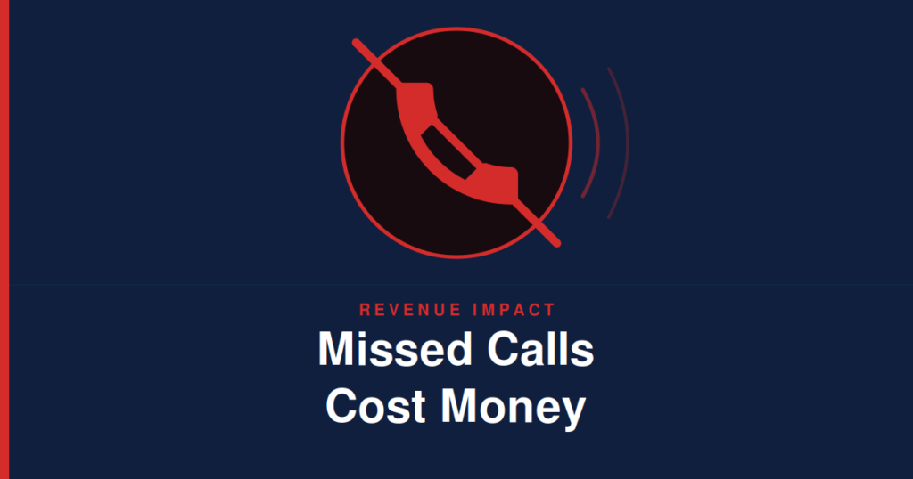 Missed Calls Cost Money