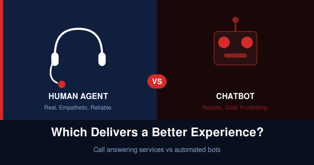 Call Answering Services vs Bots