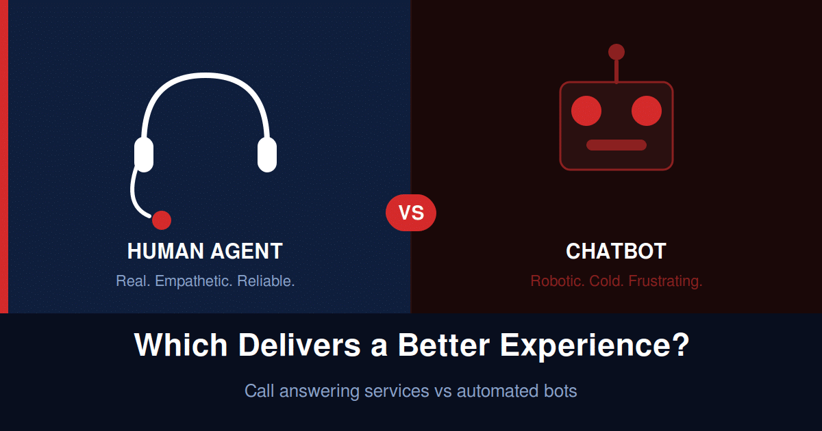 Call Answering Services vs Bots